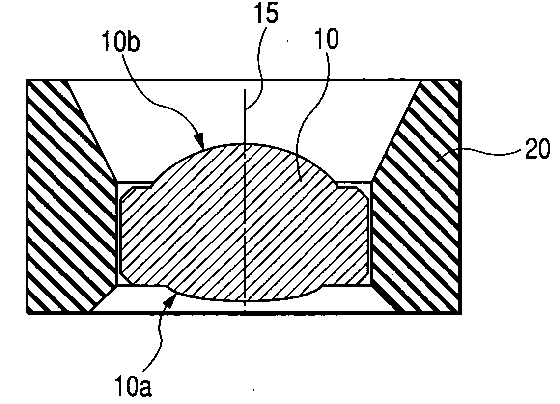 Optical component with holder and manufacturing method thereof