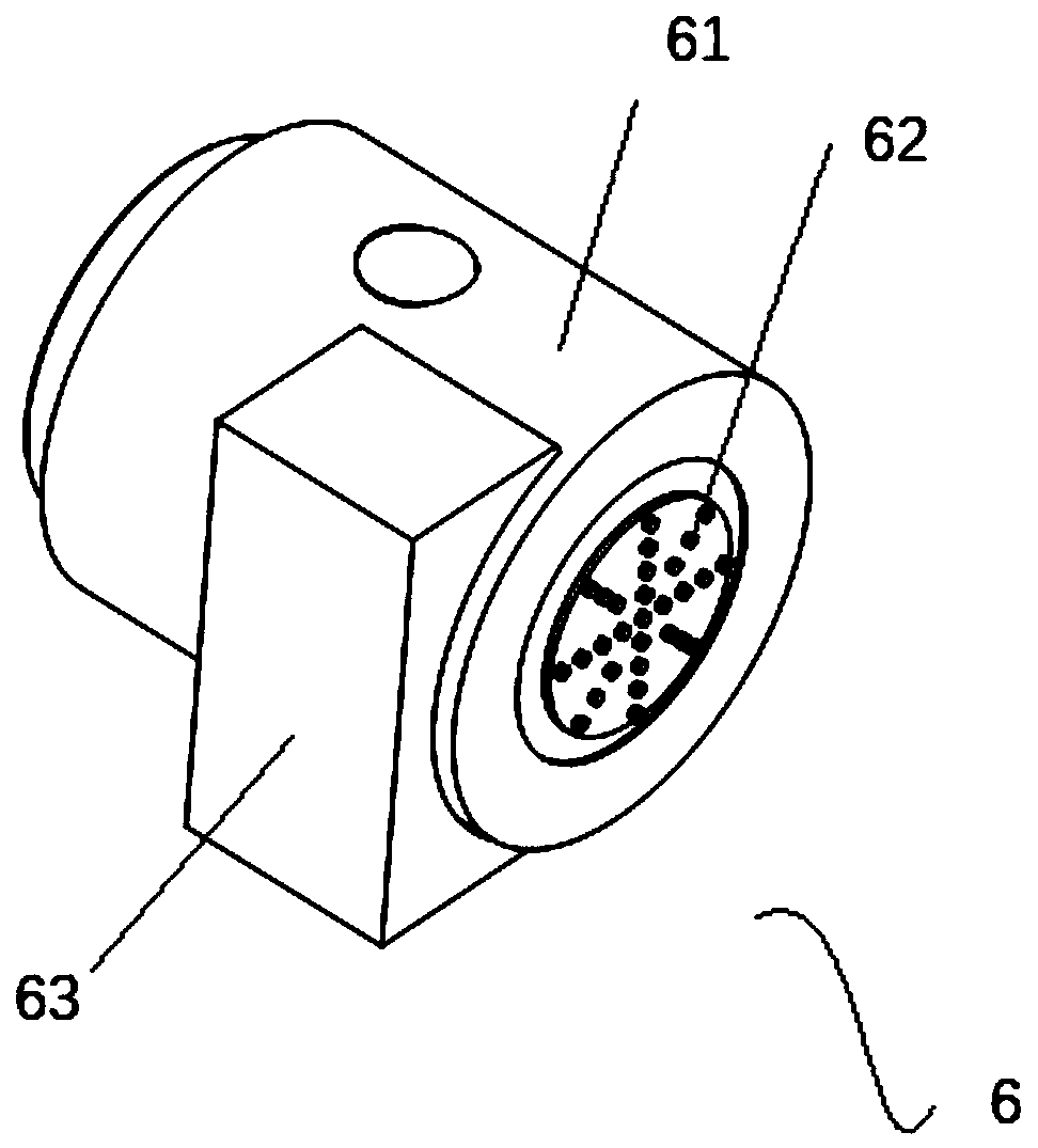 Tri-axial and six-degree-of-freedom vibration test device