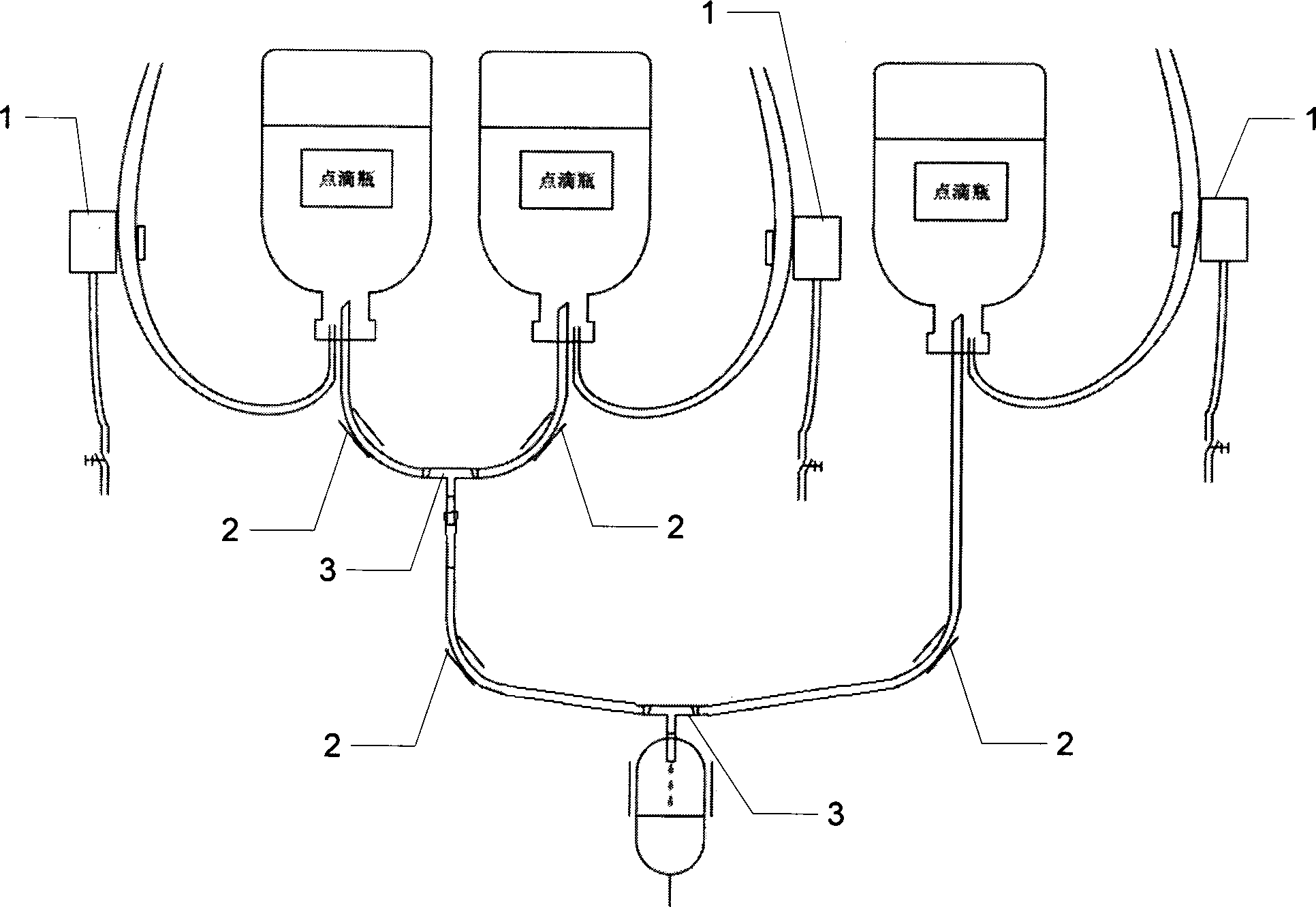 Intravenous drip automatic monitoring system