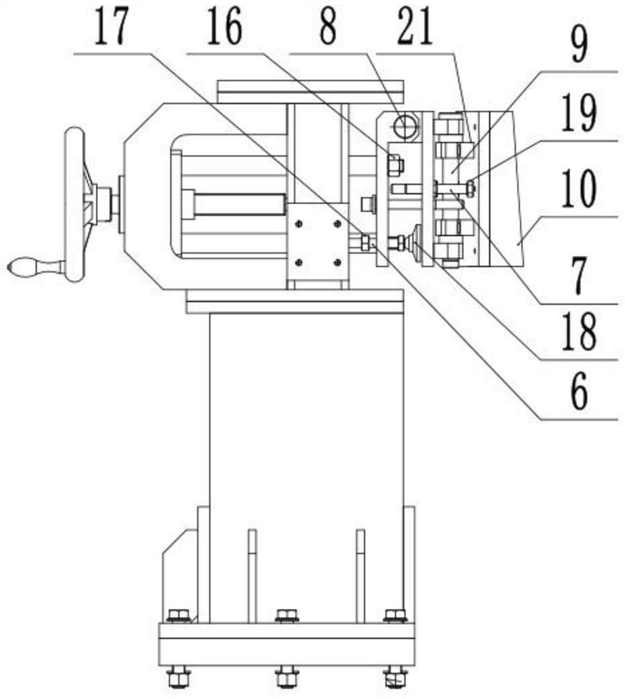 Flexible positioning tool unit for railway vehicle