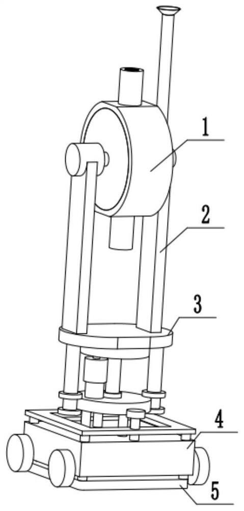 A poultry feed feeding device for aquaculture