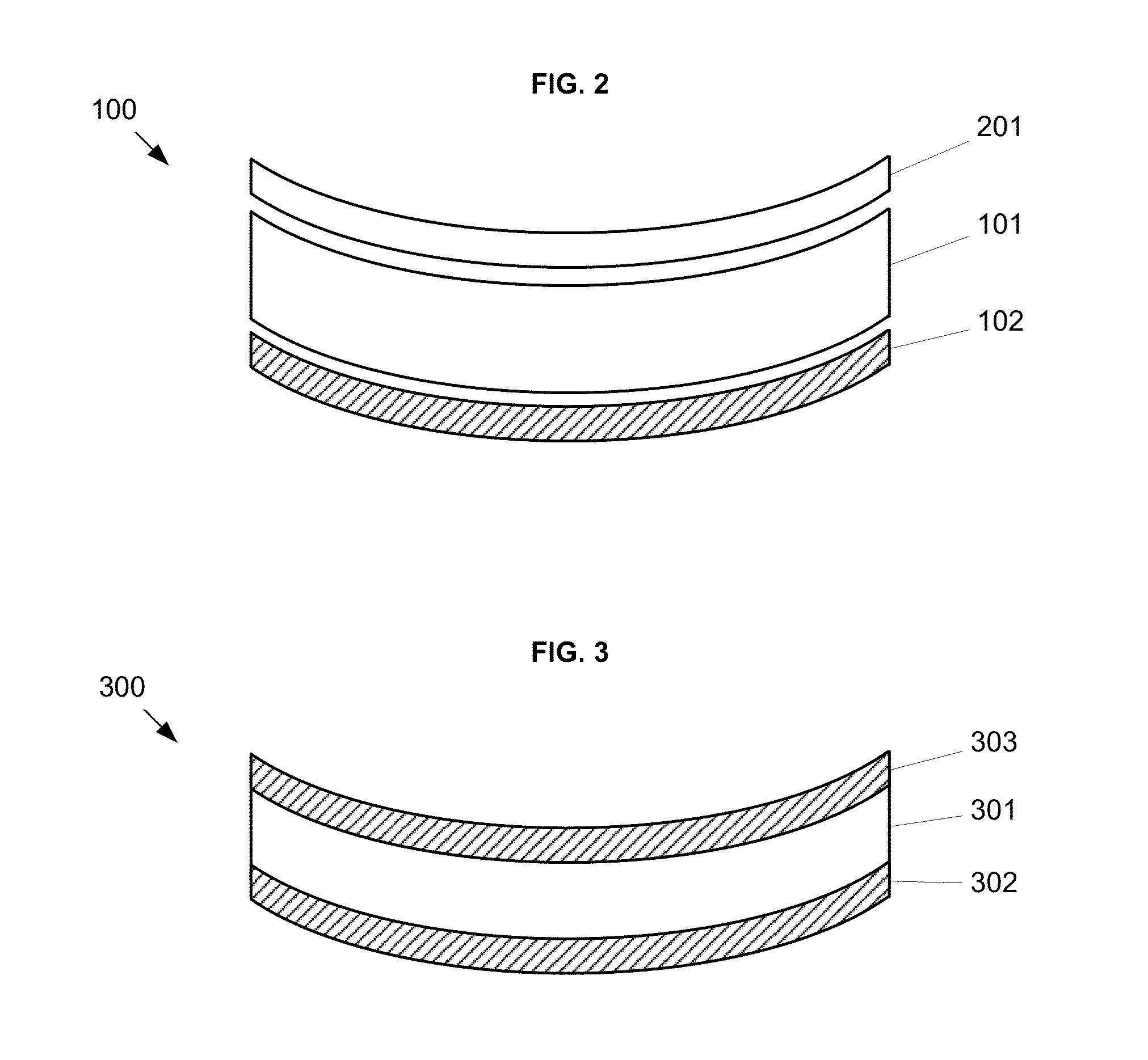 High energy visible light filter systems with yellowness index values