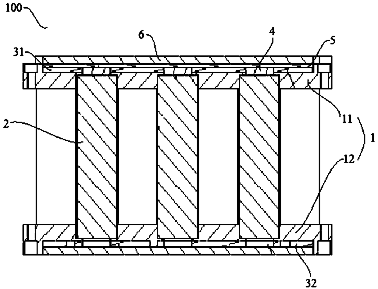 Battery module and vehicle with same