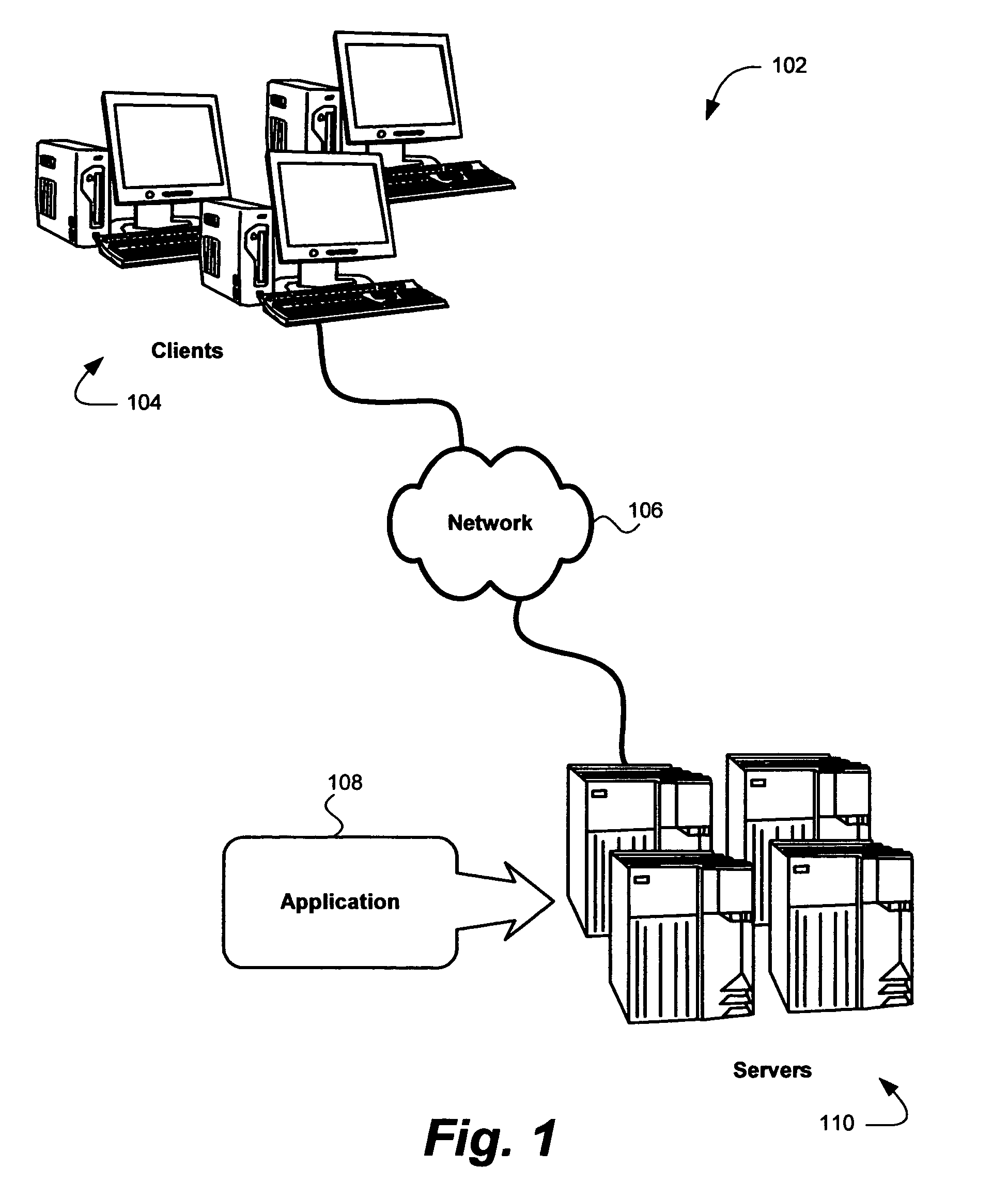 Adaptive load distribution in managing dynamic and transient data for distributed applications