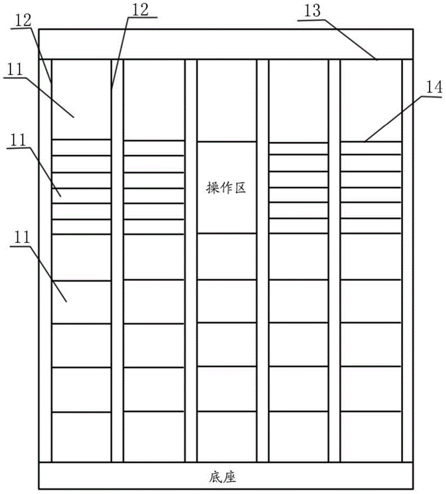 Express delivery self-picking-up cabinet and control method thereof