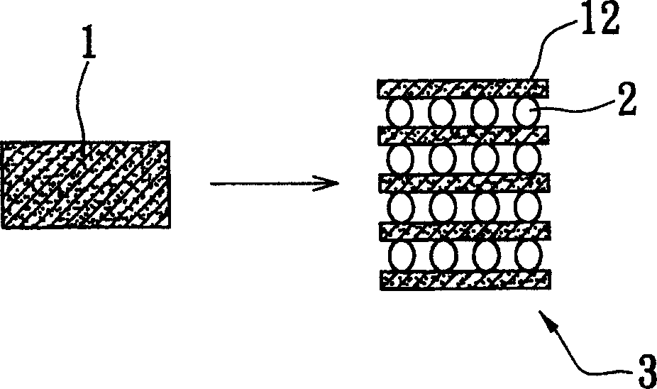 Lamellar lipophilic modified clay, ABS nanometer compound material and their preparation method