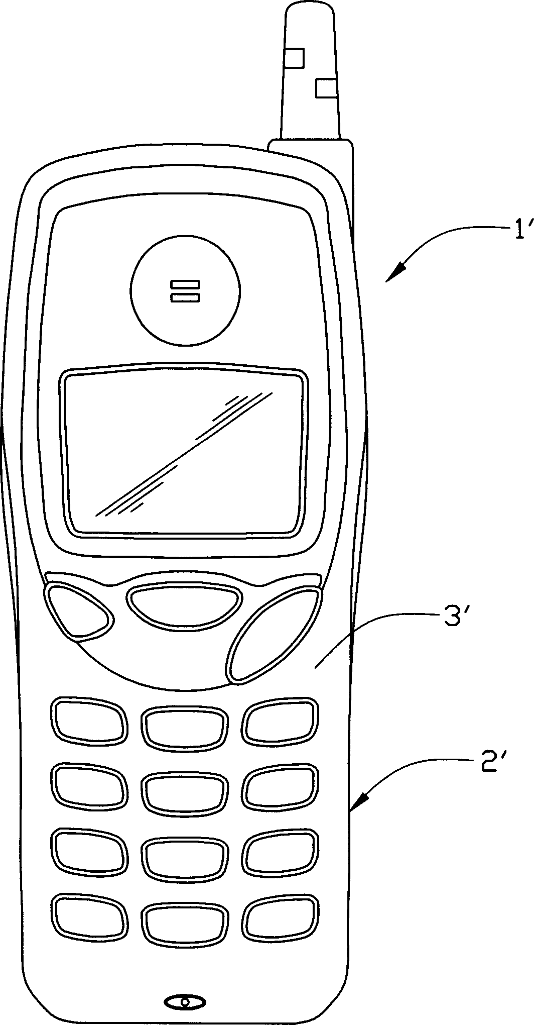 Method for making casing of portable electronic device