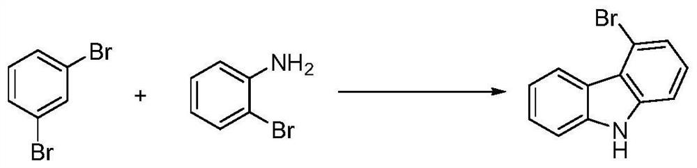 A kind of preparation method of 4-bromocarbazole