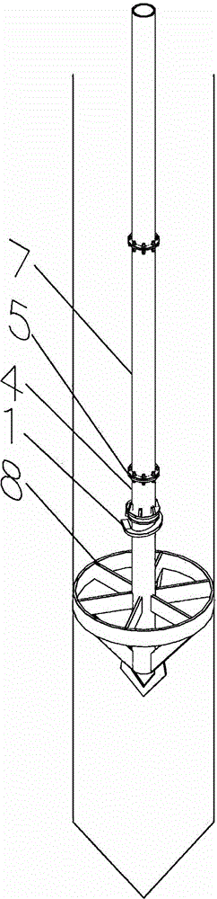Device and method for fishing drill bit in bored pile - Eureka