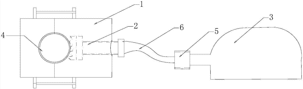 Device and system for cleaning separated crystal of stirring rod of platinum channel