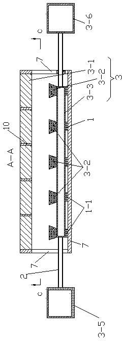 Magnetic nano-fluid light condensation type photovoltaic combined heat and power generation device