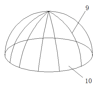 Medical ice bag used for knees