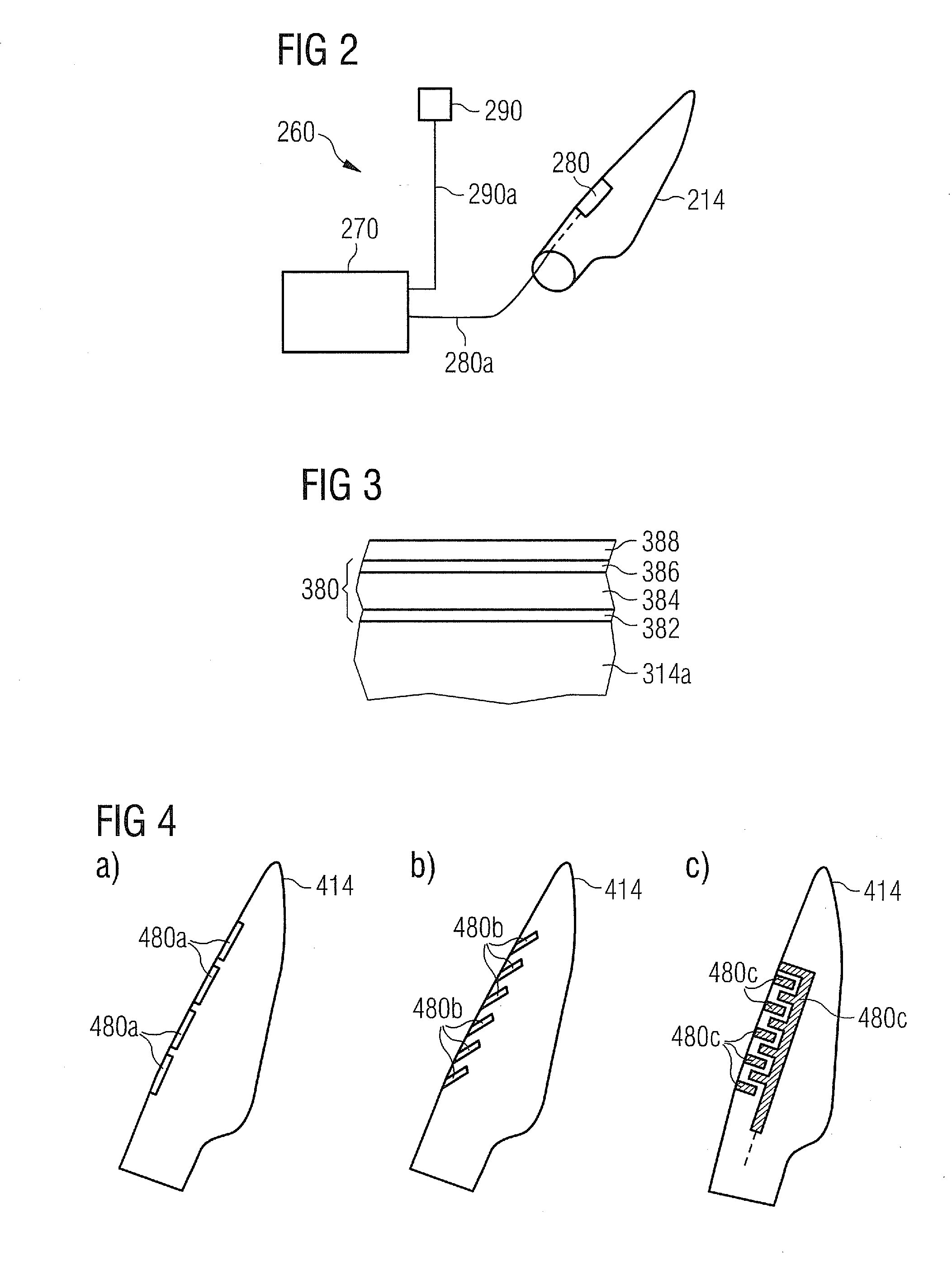 De-icing and/or Anti-icing of a wind turbine component by vibrating a piezoelectric material