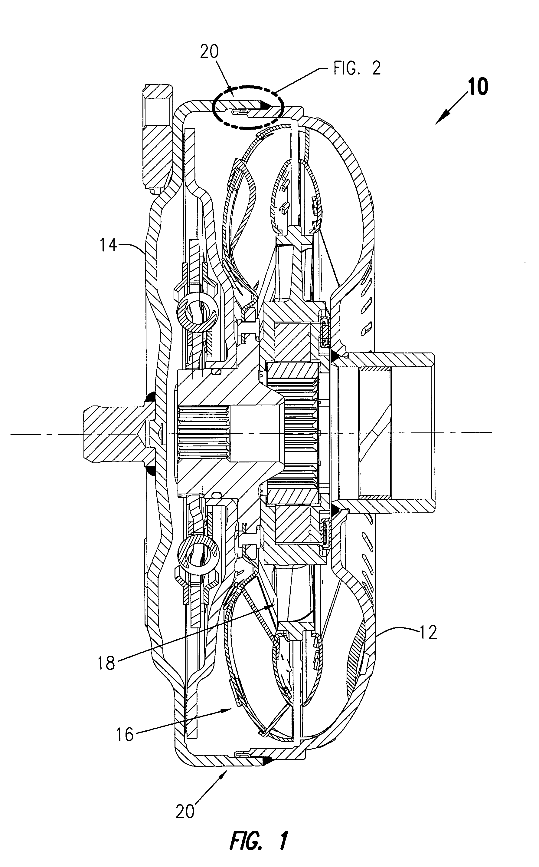 Integrated lip seal for weld contamination control