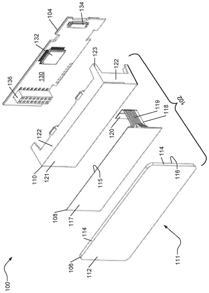 Interactive touch display assembly including a display stack with a multi-layer capacitive keyboard overlaid on a 7-segment display