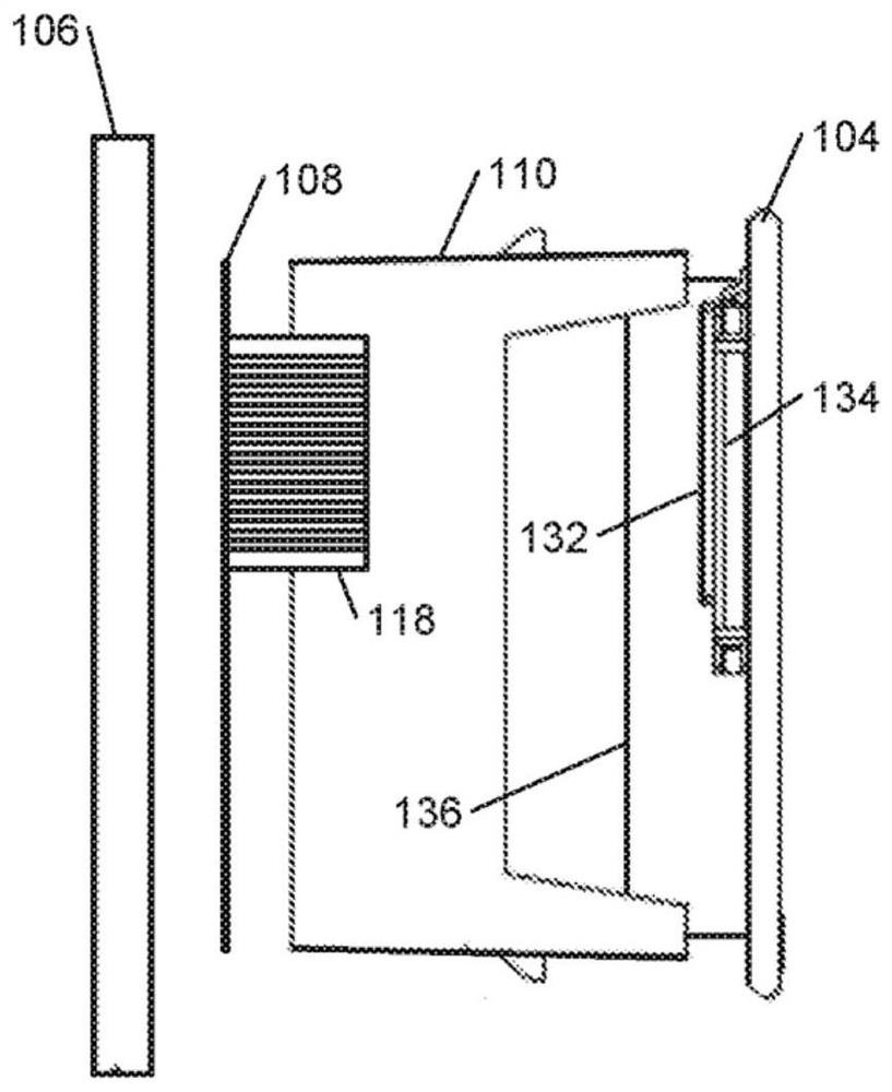 Interactive touch display assembly including a display stack with a multi-layer capacitive keyboard overlaid on a 7-segment display