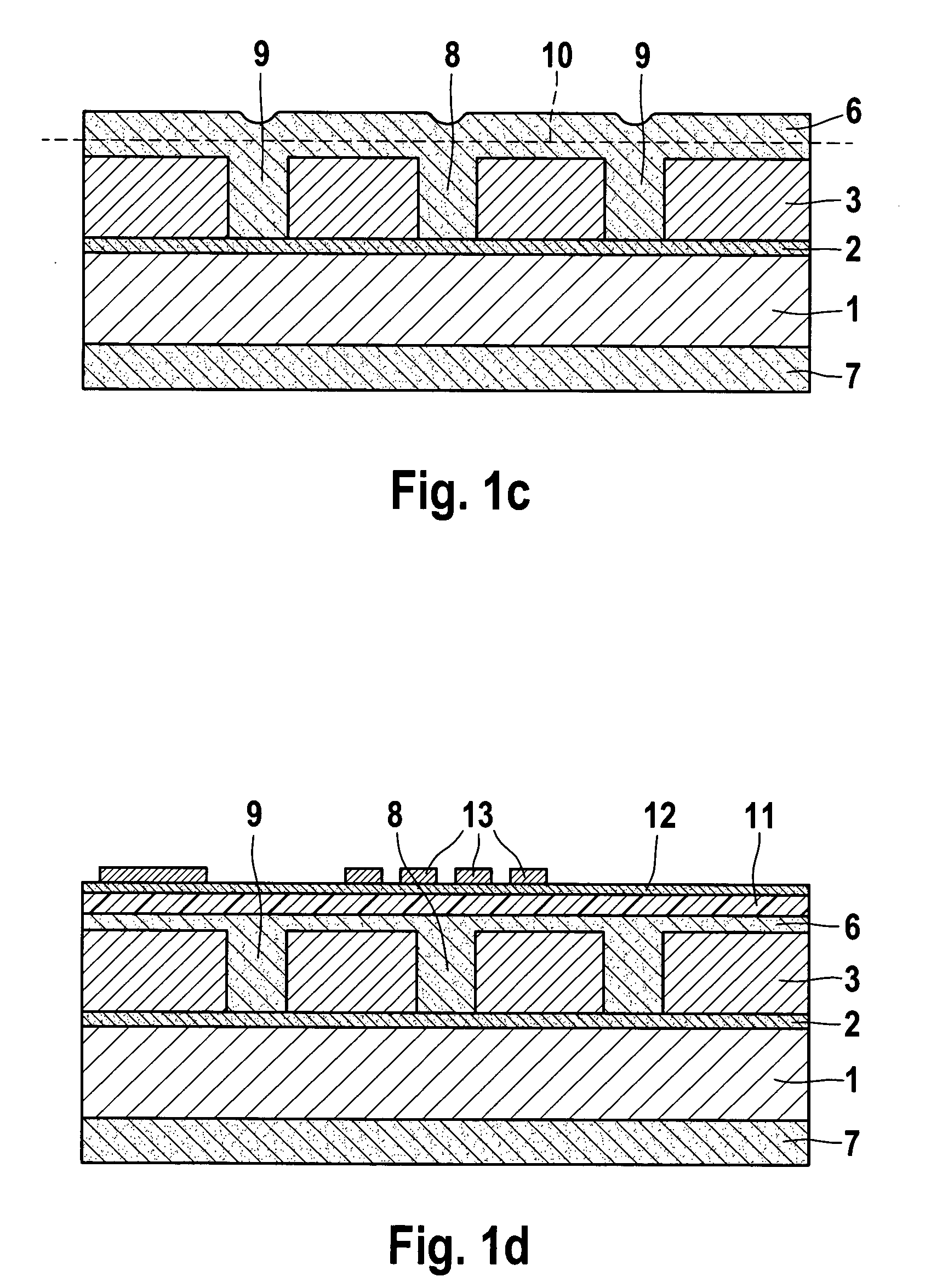 Micromechanical structural element having a diaphragm and method for producing such a structural element