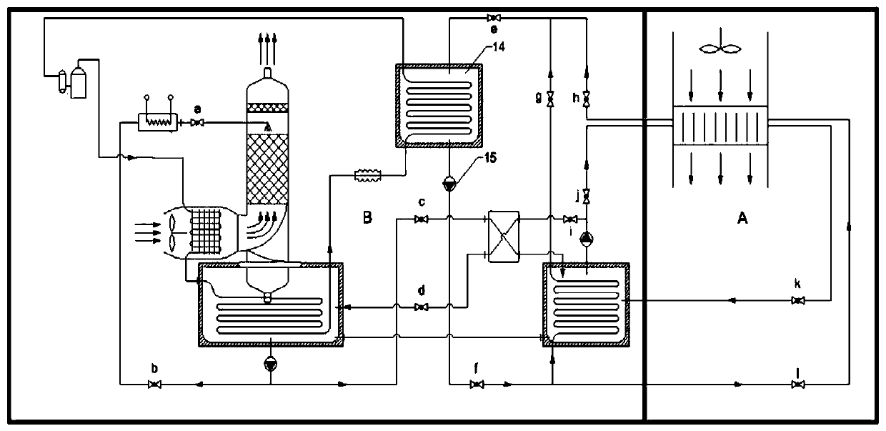 Household membrane type solution dehumidifier