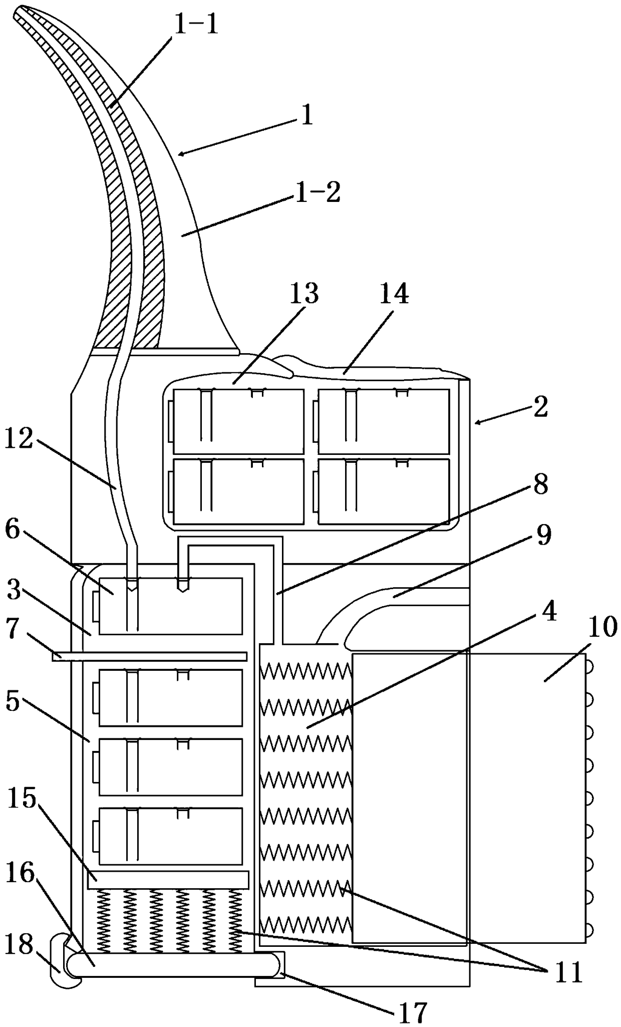 Device for quantitative intranasal brain targeting drug delivery and drug storage containers