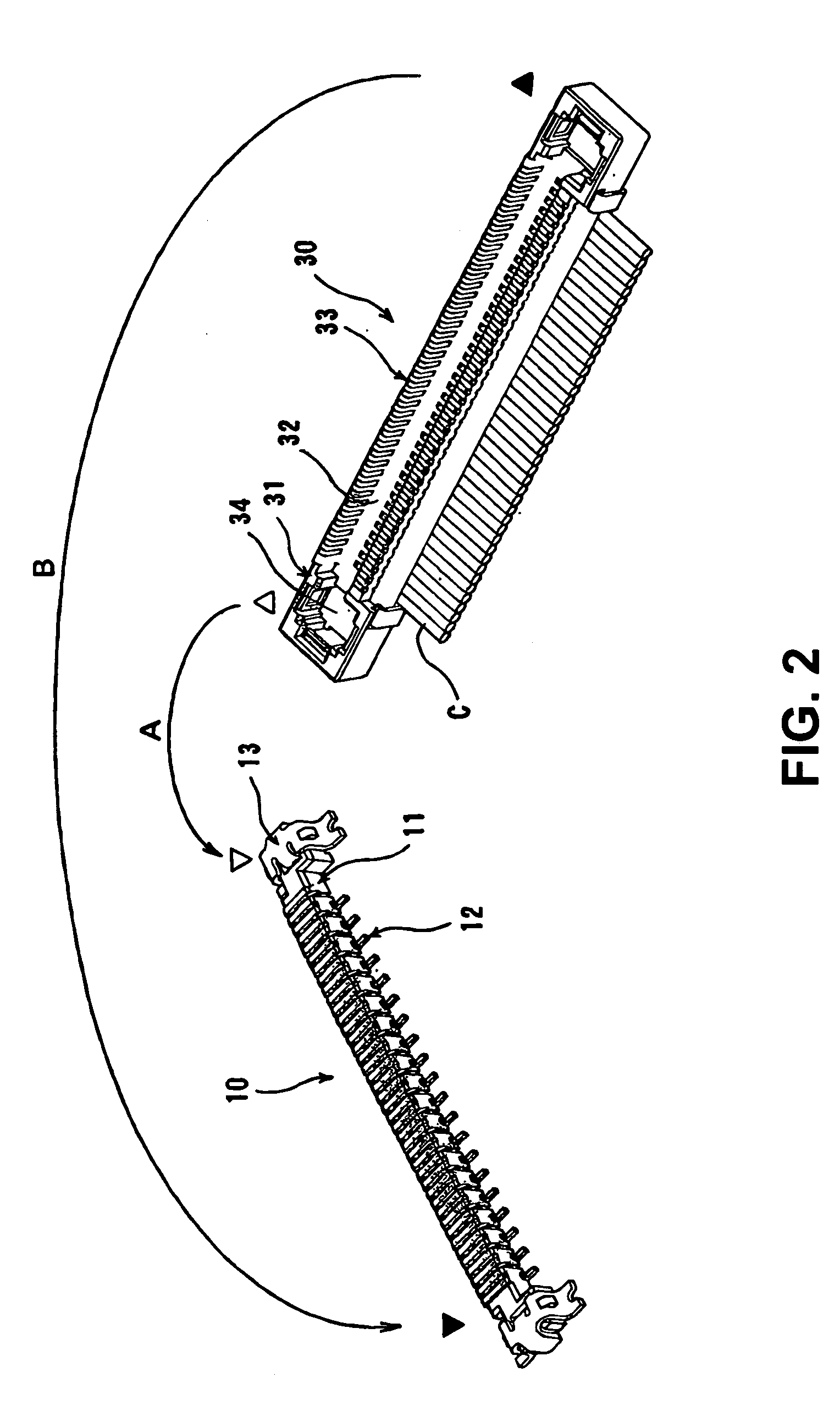 Electrical connector and combination connector having the same