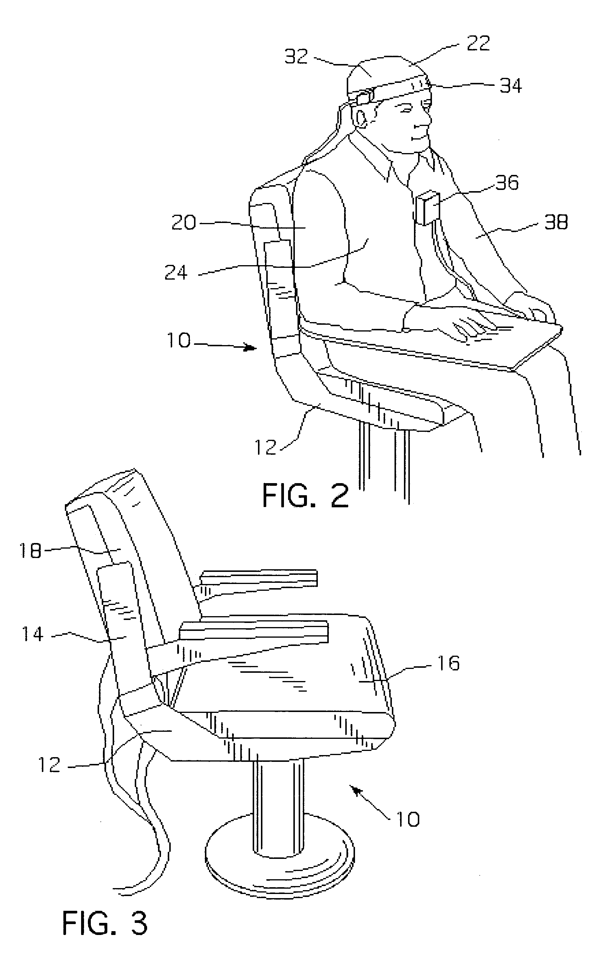 Apparatus and method for postural assessment while performing cognitive tasks