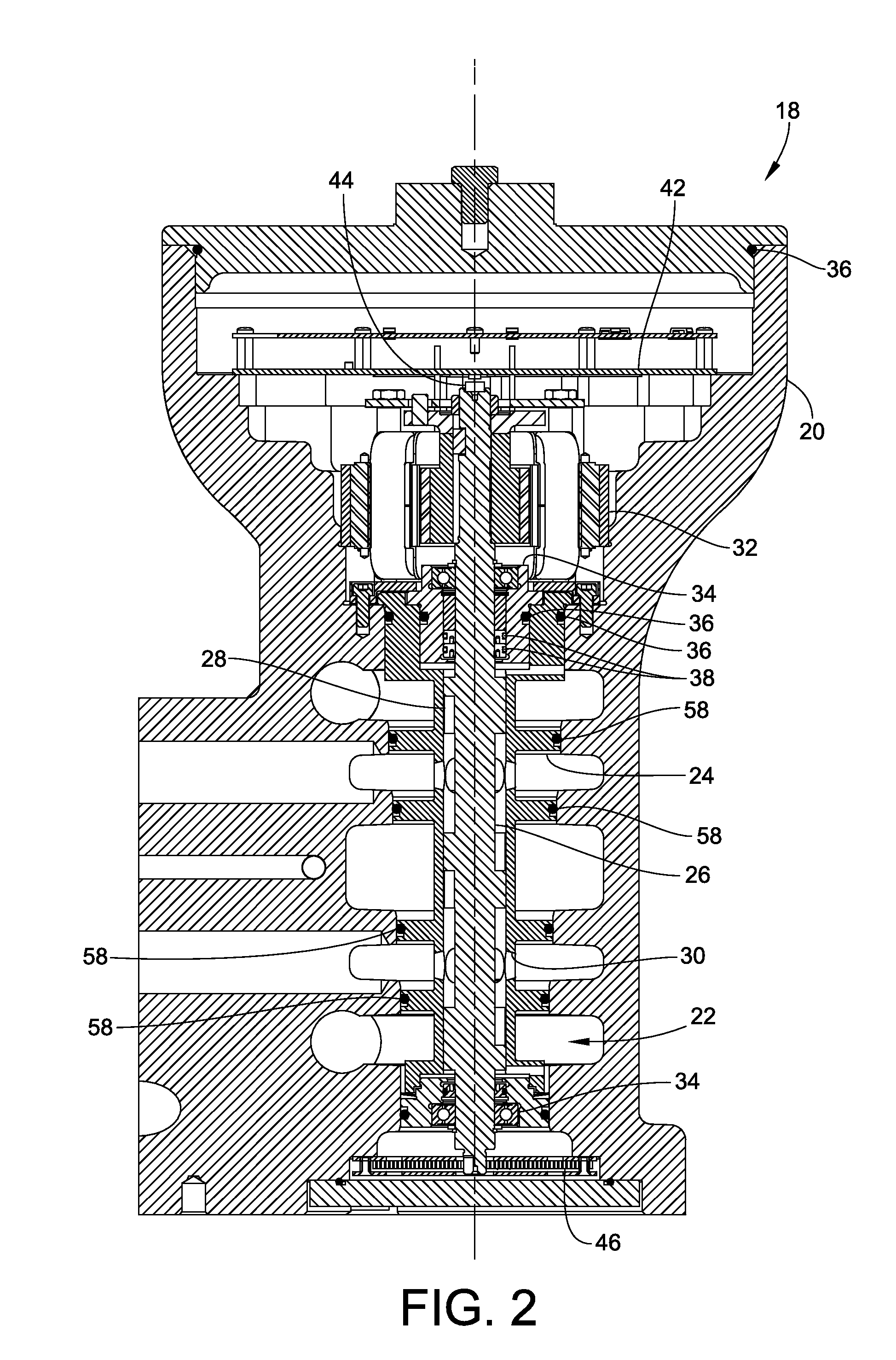 High-flow electro-hydraulic actuator