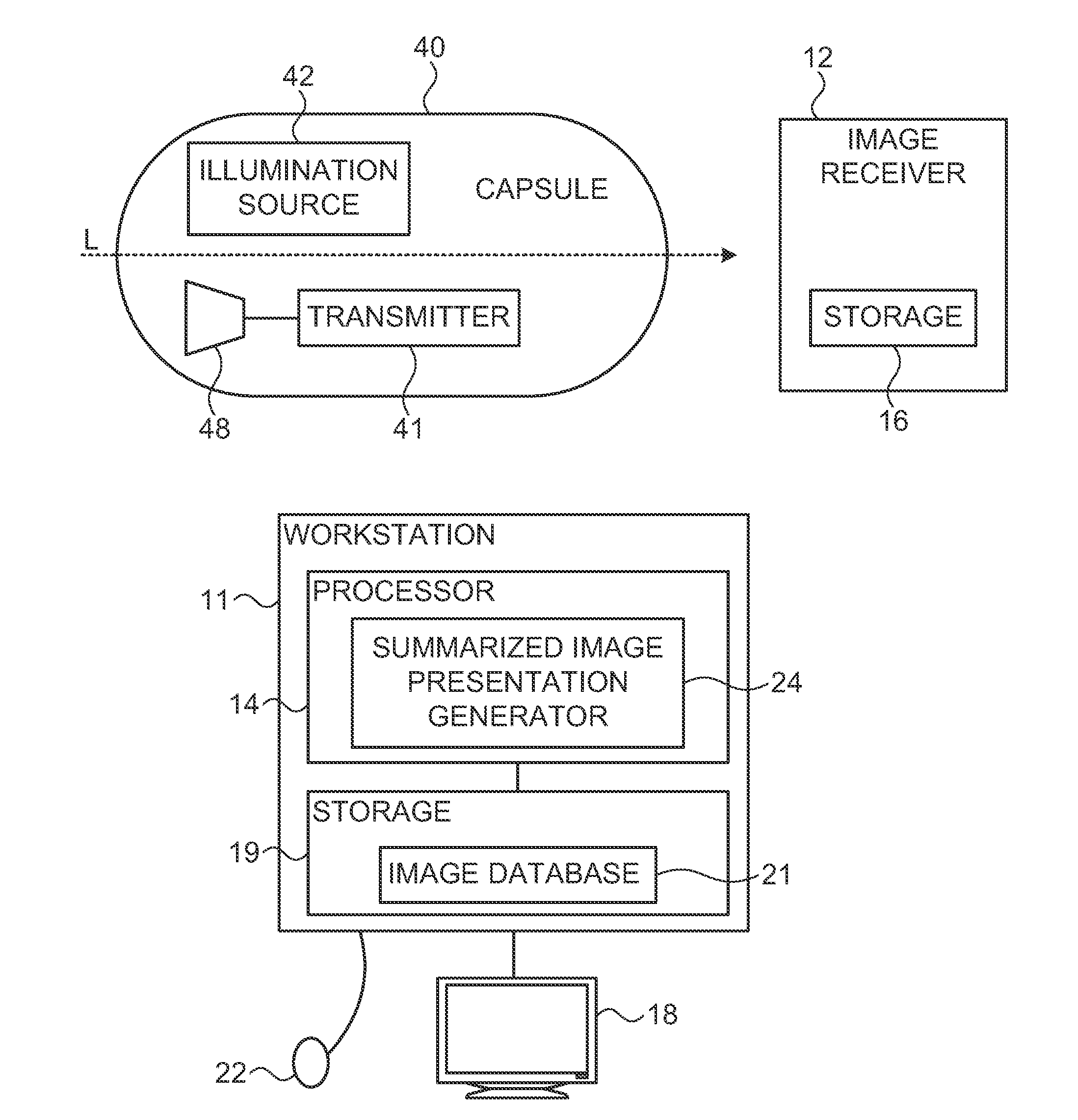 System and method for displaying an image stream