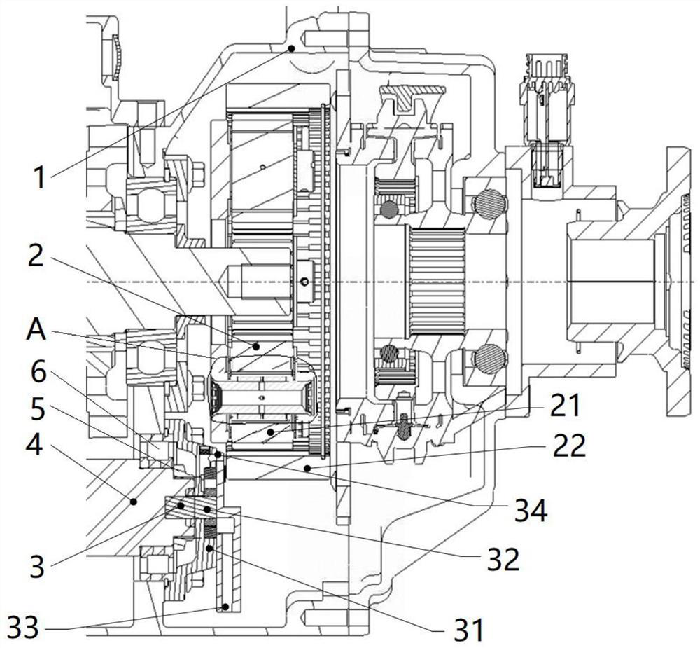 Self-lubricating planet gear transmission sub-gearbox