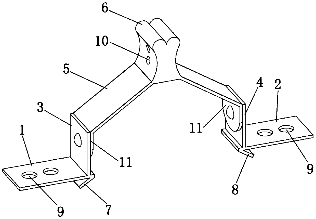 Dynamic fixing device through posterior cervical approach