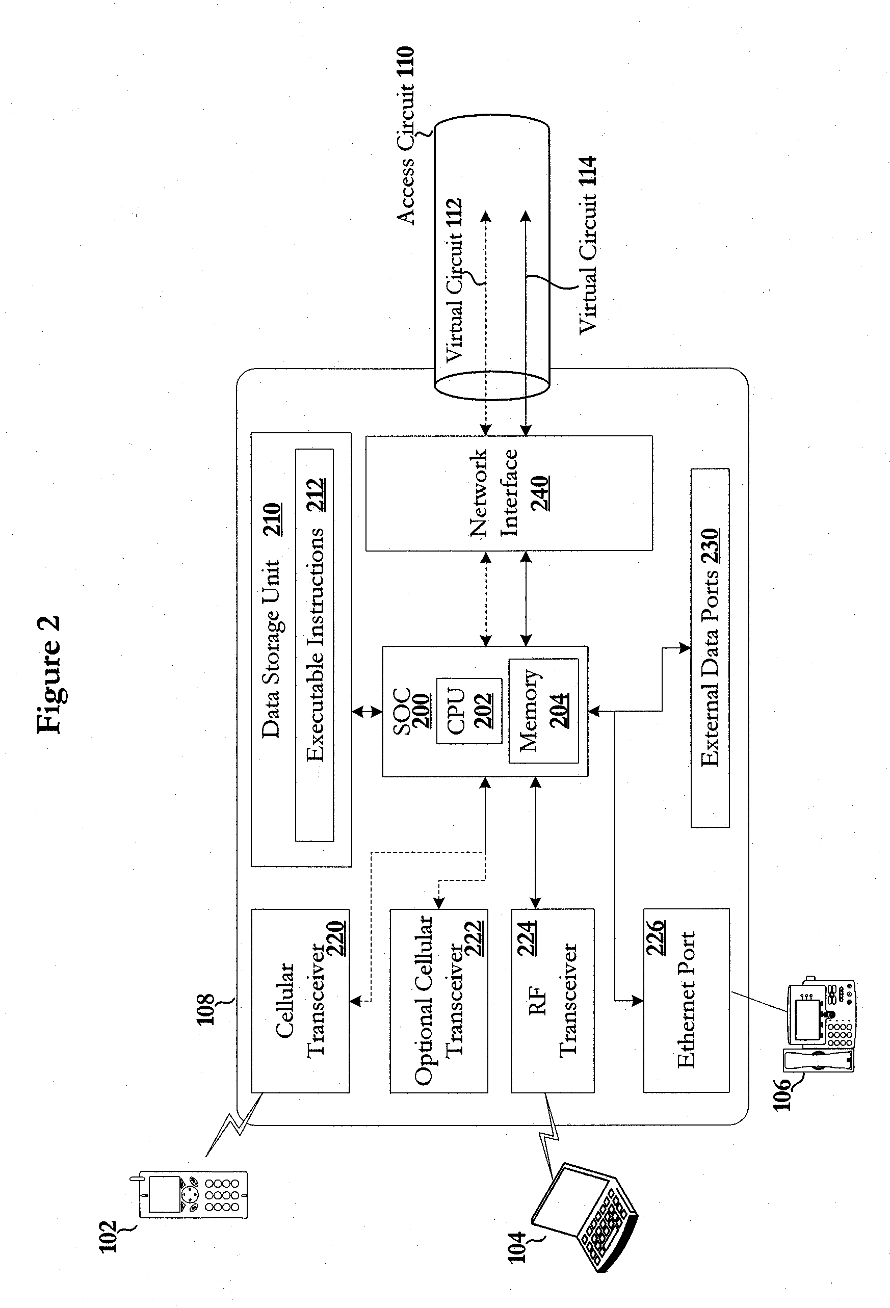 System and method for providing end to end quality of service for cellular voice traffic over a data network