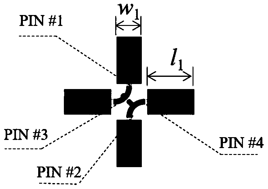 Polarization reconfigurable method of holographic metasurface antenna