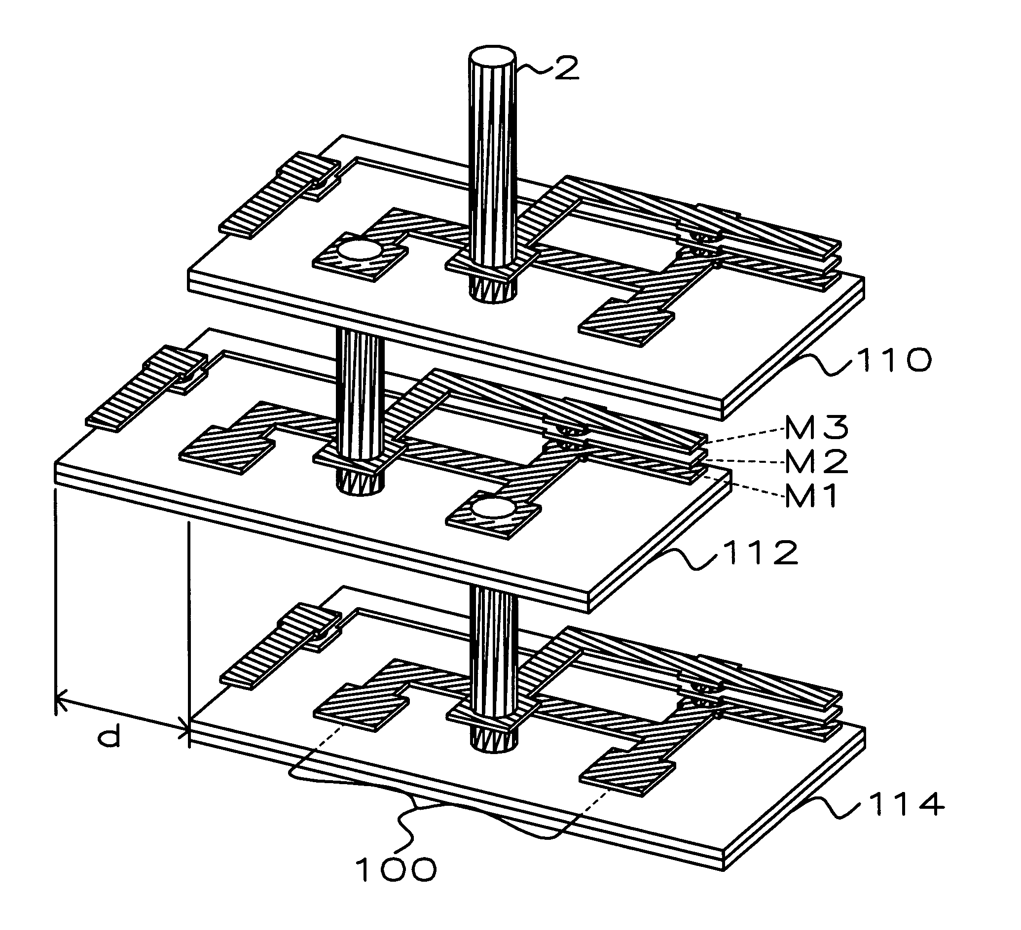Method for scalable architectures in stackable three-dimensional integrated circuits and electronics