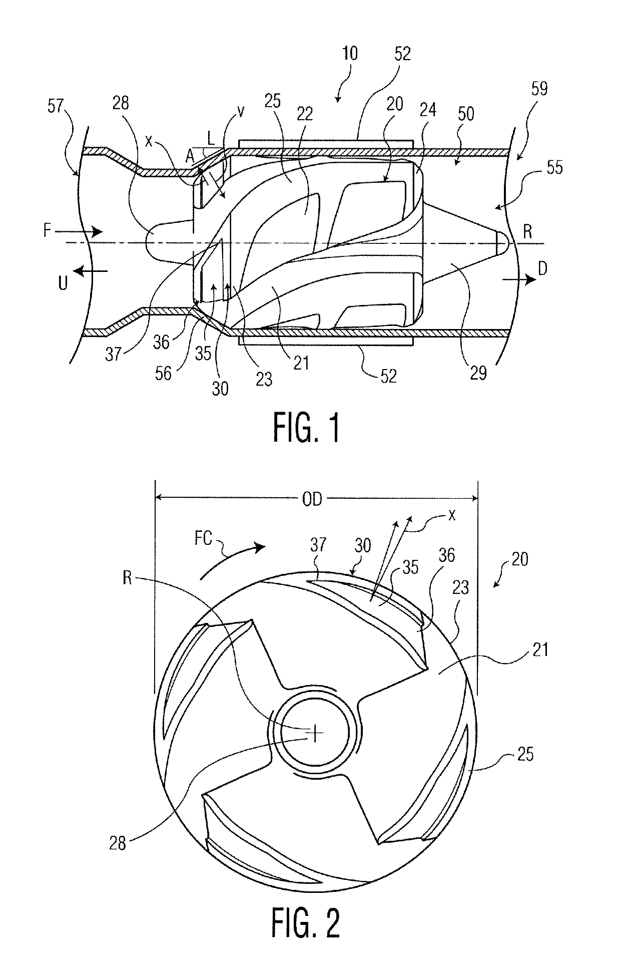 Hydrodynamic chamfer thrust bearing