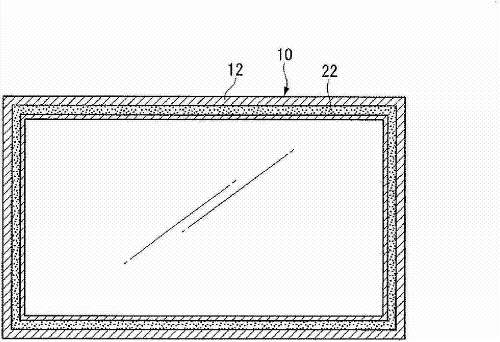 Adhesive-layer-quipped transparent surface material, display device, and methods for producing same