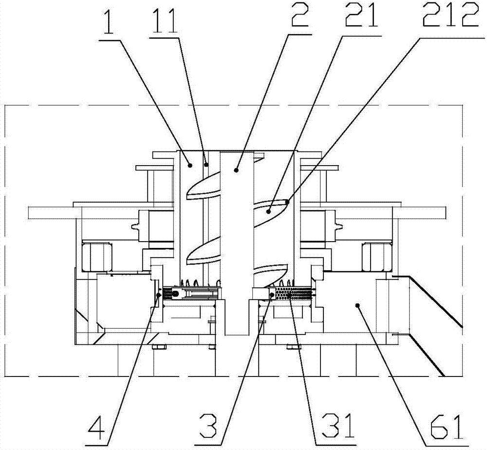 Low-temperature granulator and thin film plastic recovery system