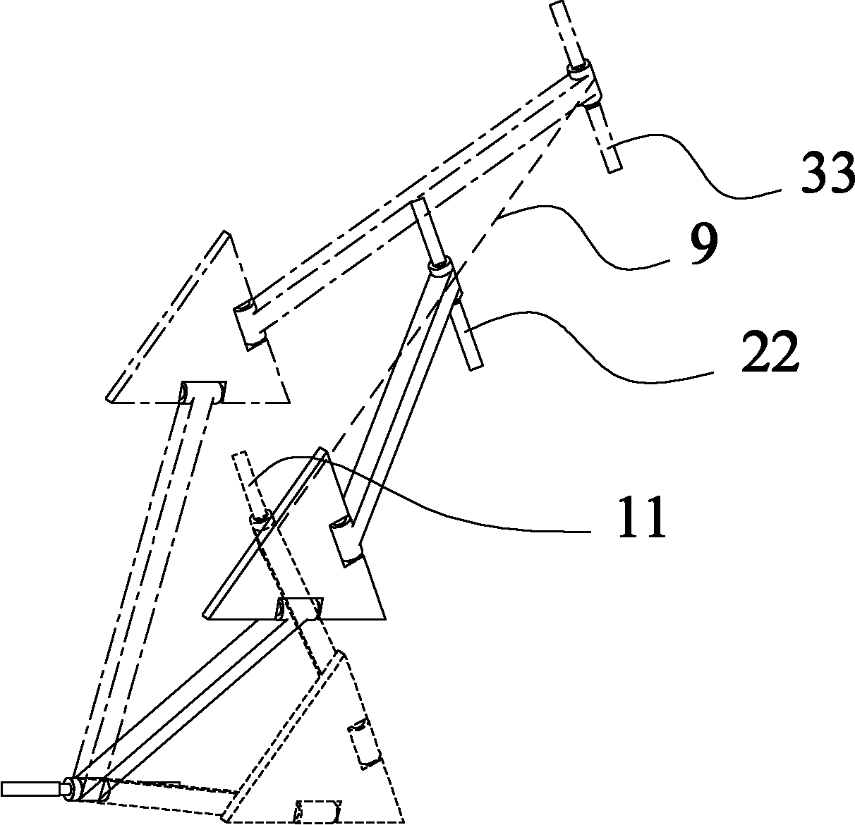 Spatial accurate straight-line motion mechanism