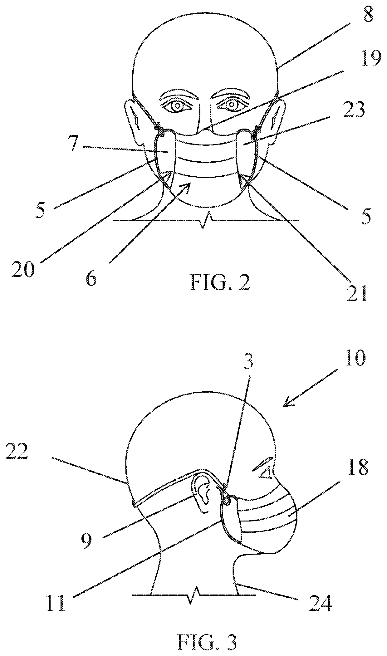 Systems and Methods for Relief from Face Mask Ear Loops