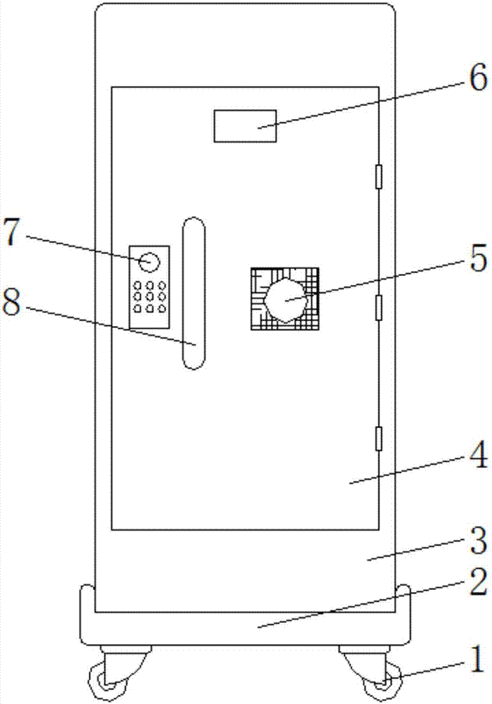 Highly safe high-tension switch cabinet