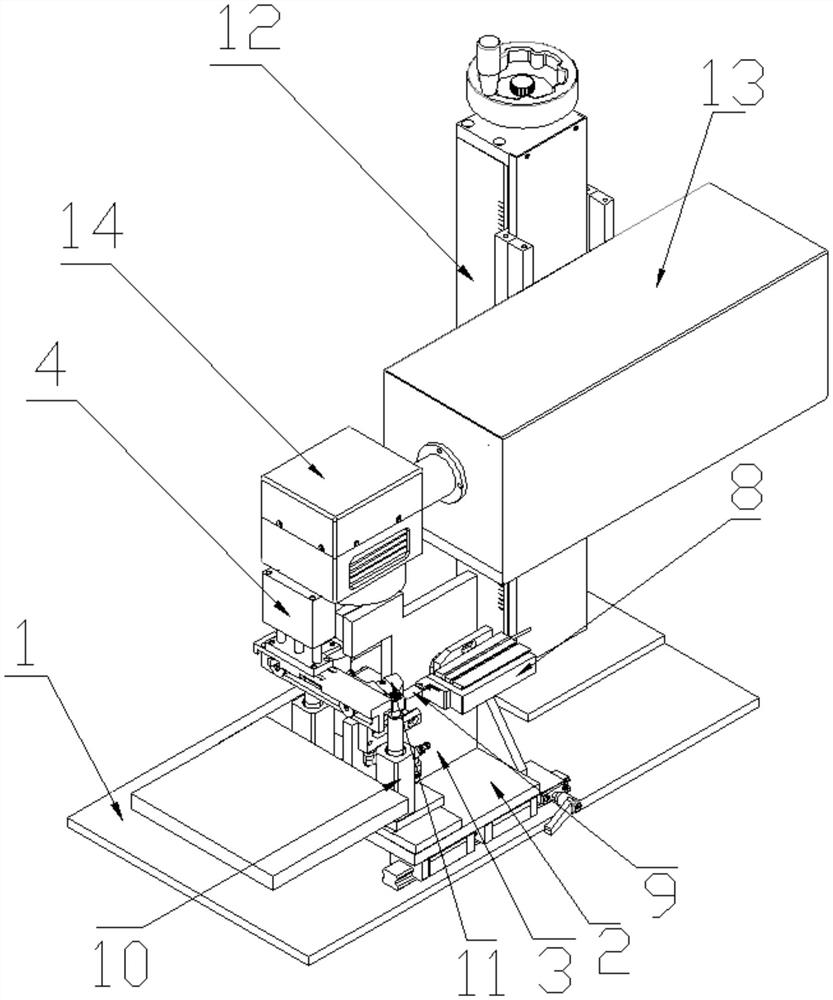 Laser cutting machine with ITO (Indium Tin Oxide) film pin layered stripping mechanism