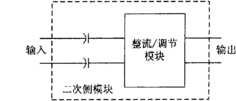 Accumulator charger based on high frequency bus