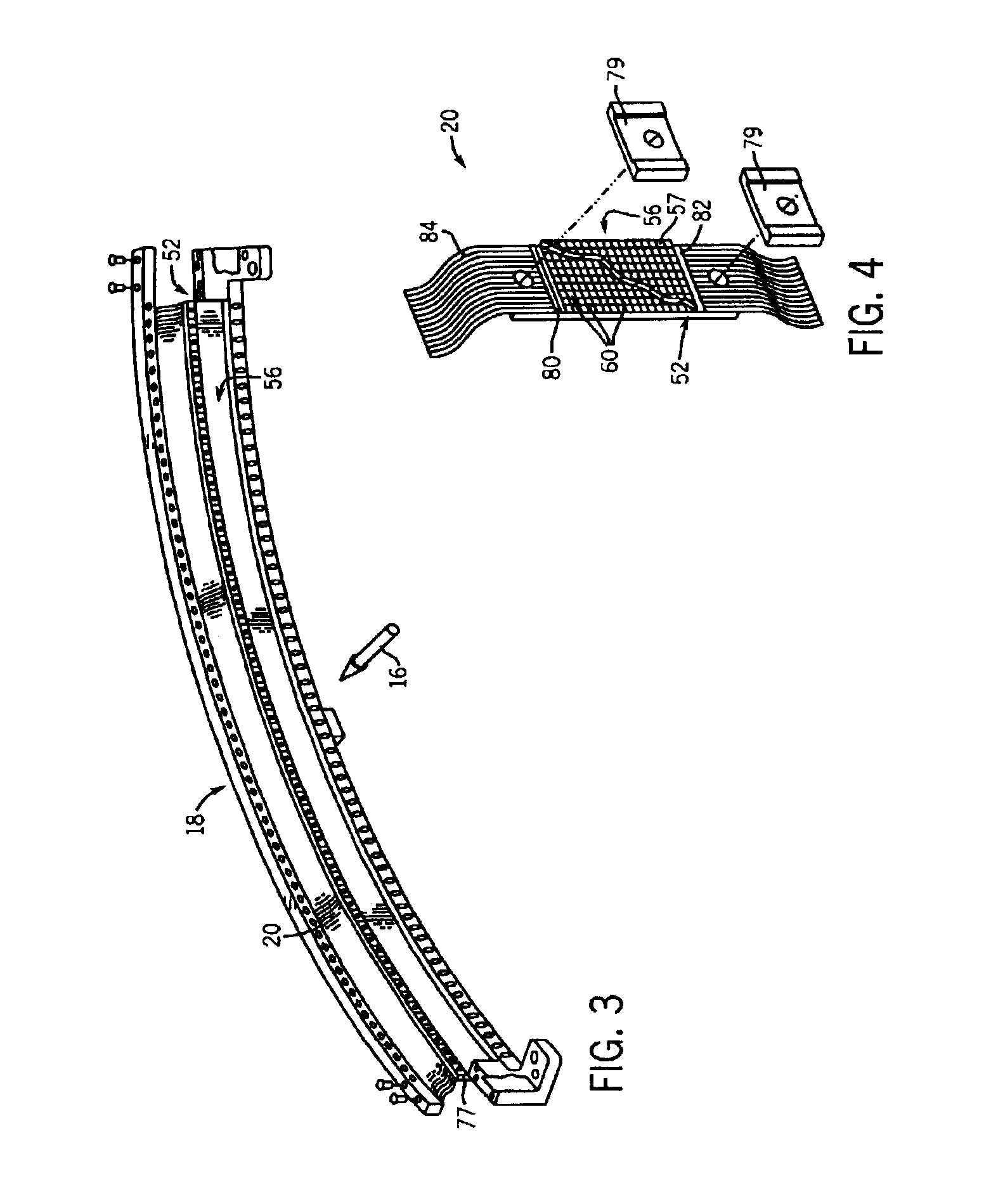 Collimator assembly having multi-piece components