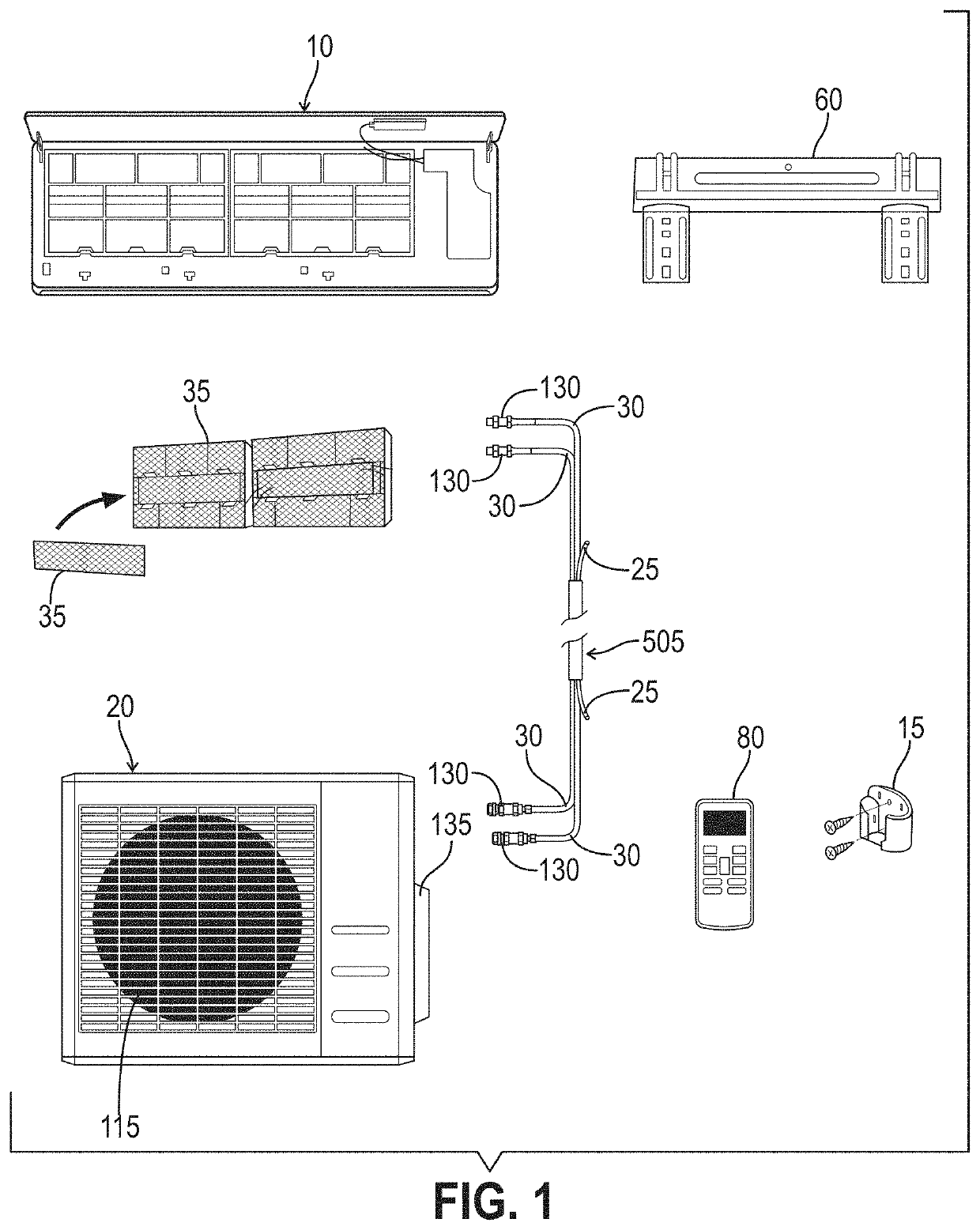 Apparatus and process for amateur HVAC installation