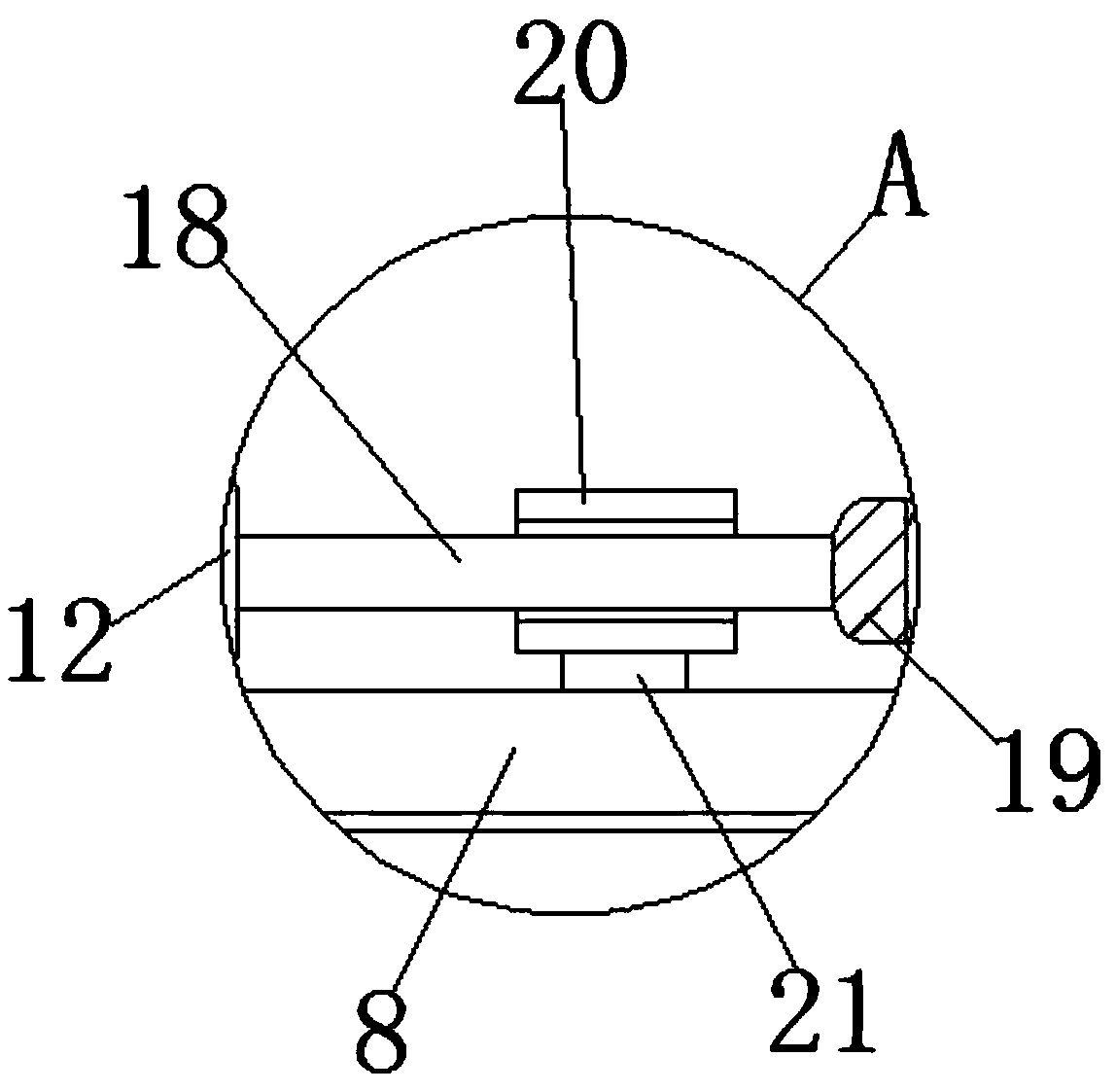 Clamping device with protection function and for vehicle gear production detection