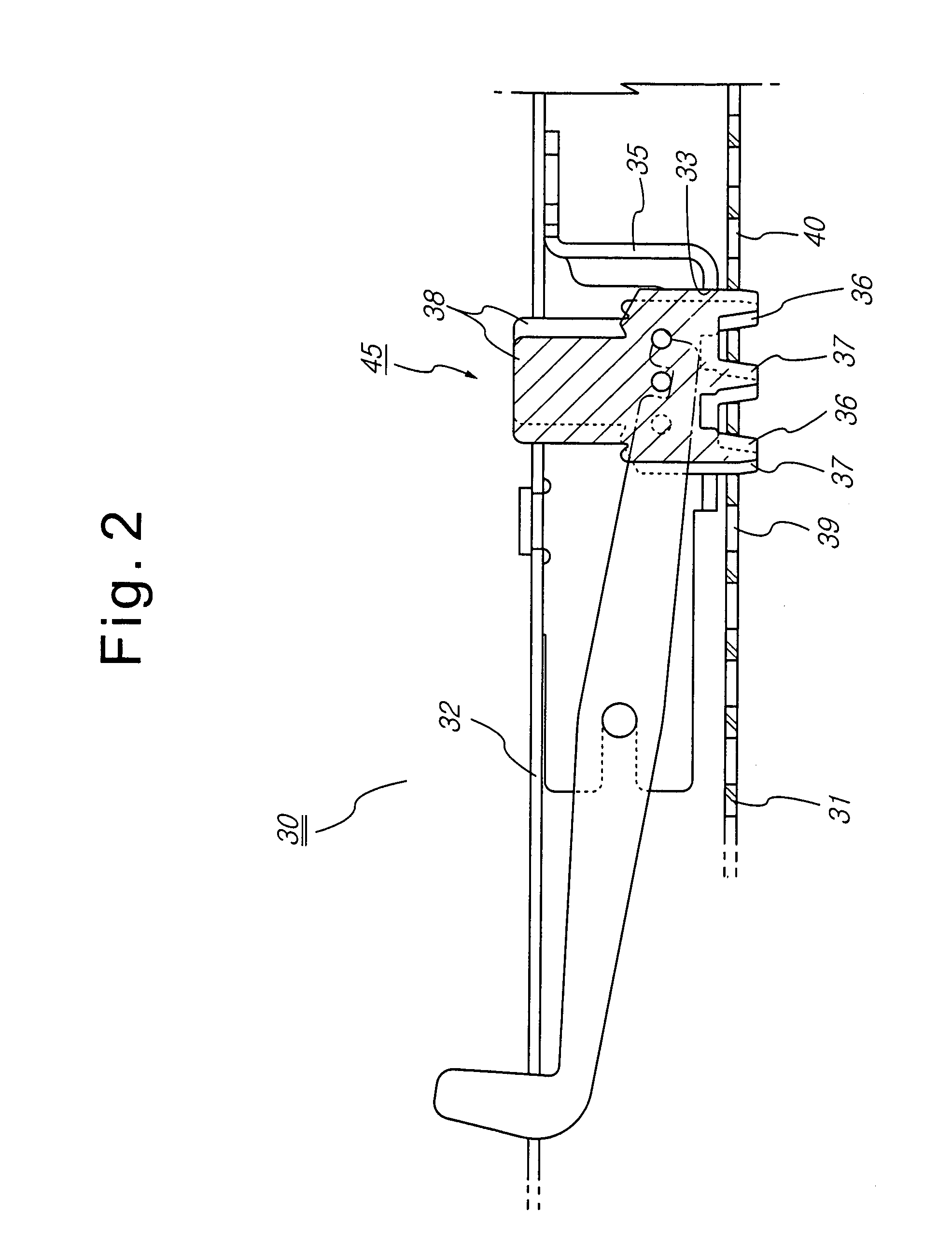 Locking guide of seat locking device for vehicle