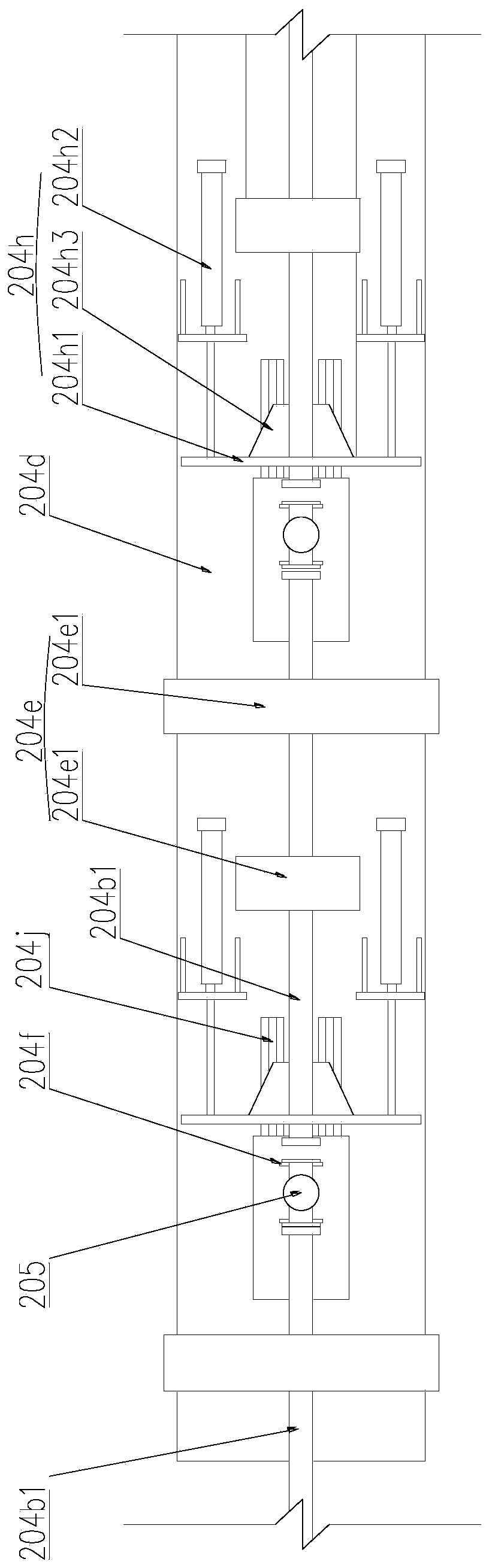 Flowmeter calibration system with multiple calibration lines and calibration method based on system