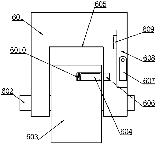 Movable placement frame for discarded printed circuit boards