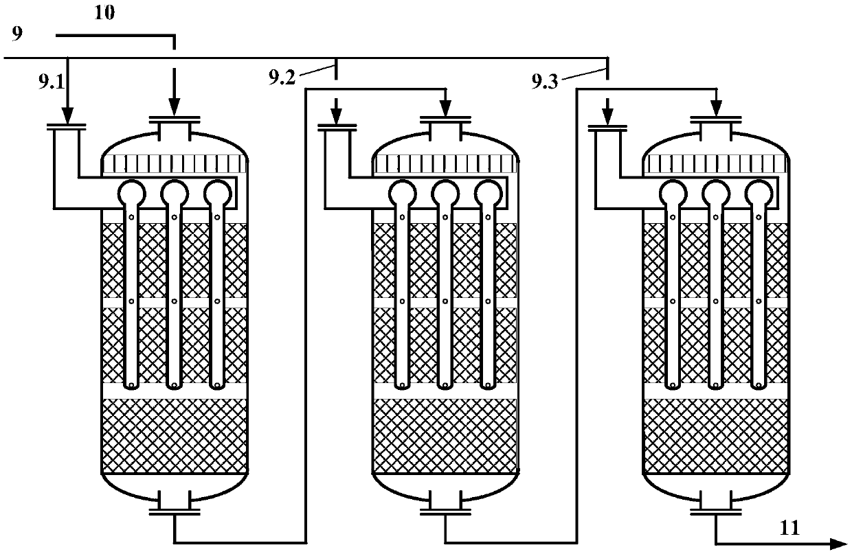 Liquid acid alkylation reactor and alkylation reaction method