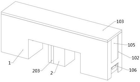 Protective packaging device for preventing liquid level meter from being broken