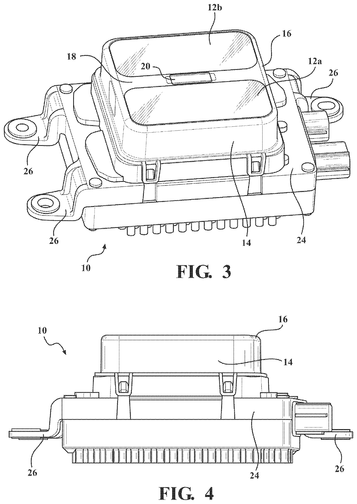 Imaging sensor air shield