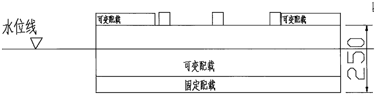 Heave compensation floating platform and heave compensation device thereof
